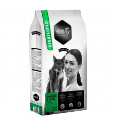Amity Gato Premium Esterilizado Frango e Arroz
