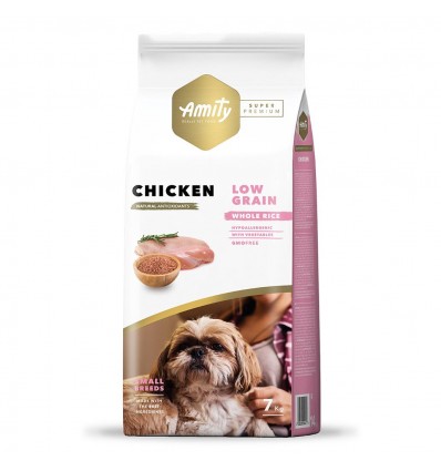 Amity Cão Super Premium (Low Grain) Mini Adulto Frango