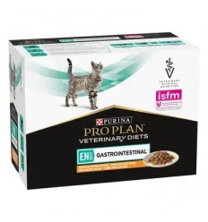 Purina Pro Plan VET Gato Húmidos EN Gastrointestinal Frango 10x85gr