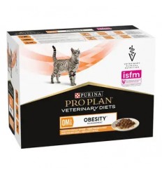 Purina Pro Plan VET Gato Húmidos OM Obesity Management Frango 10x85gr
