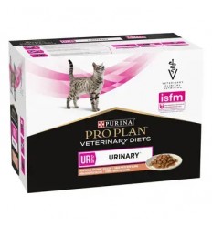 Purina Pro Plan VET Gato Húmidos UR Urinary Salmão 10x85gr