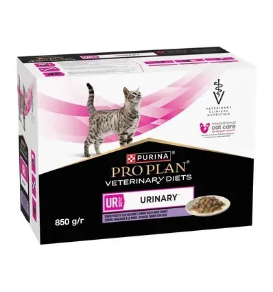 Purina Pro Plan VET Gato Húmidos UR Urinary Frango 10x85gr