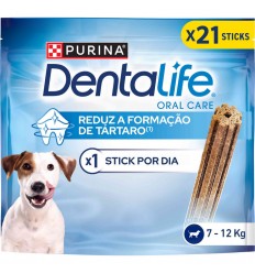 Purina Cão DentaLife Snacks Small 7-12kg (maxi pack 21 sticks)