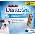 Purina Cão DentaLife Snacks Small 7-12kg (maxi pack 21 sticks)