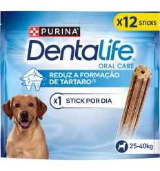 Purina Cão DentaLife Snacks Large 25-40kg (maxi pack 12 sticks)