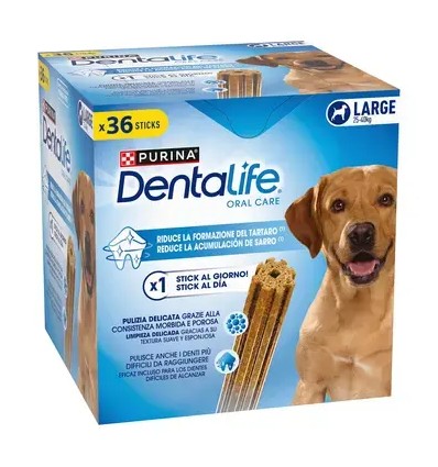 PURINA DentaLife Snack Large 25-40kg (maxi pack 12 sticks)