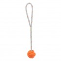 Brinquedo Trixie AquaToy Bola com corda em Borracha Flutuante (4.5cm/35cm) (TX33481)