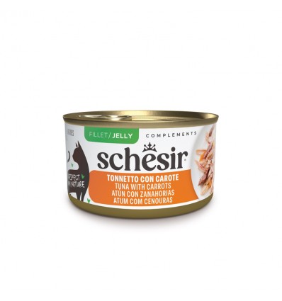 Schesir Gato Húmidos in jelly Atum com Cenoura