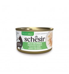 Schesir Gato Húmidos in Jelly Filetes de Frango com Robalo