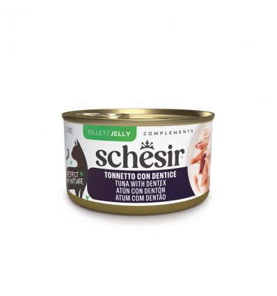 Schesir Gato Húmidos in jelly Atum com Dentão