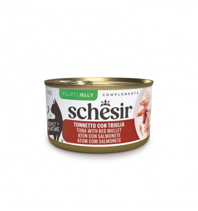 Schesir Gato Húmidos in jelly Atum com Salmonete