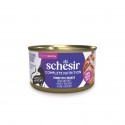 Schesir Gato Húmidos Complete Nutrition in broth Atum com Carne