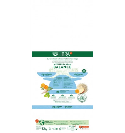 Libra Cão Puppy Frango e Arroz 15Kg