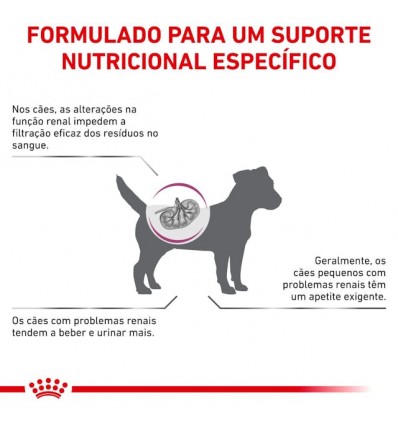 Royal Canin Veterinary Diet Cão Renal Small Dog