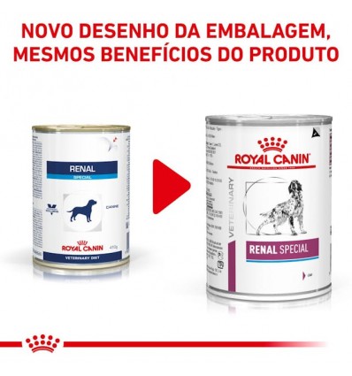 Royal Canin Veterinary Diet Cão Húmidos Renal Special 400gr