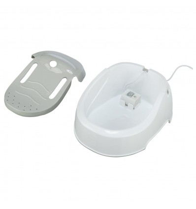 Trixie Bebedouro/Fonte "DUO STREAM" - 1Lt - Azul/Branco (TX24462)