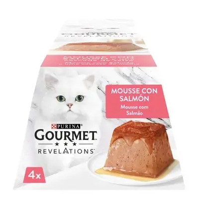 GOURMET Revelations Mousse com Salmão e uma cascata de molho 4x57gr