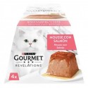 GOURMET Revelations Mousse com Salmão e uma cascata de molho