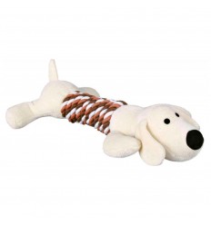 Brinquedo Trixie animais em peluche com tronco em corda (TX35894) 32cm