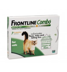Frontline Combo - Gatos - 3 pipetas