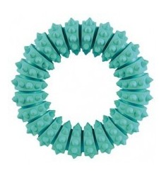 Brinquedo Trixie DentaFun Argola de Borracha com Menta 12cm (TX33181)