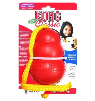 Brinquedo Kong Classic Corda - Large (13-30kg)