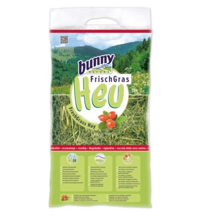 Bunny Nature Feno Rosehip Alimento p/ Coelhos e Roedores 500gr
