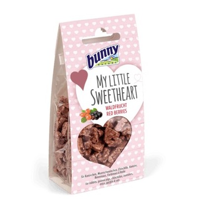 Bunny Nature Snacks c/ Frutos Vermelhoas p/ Coelhos/Roedores 30gr.