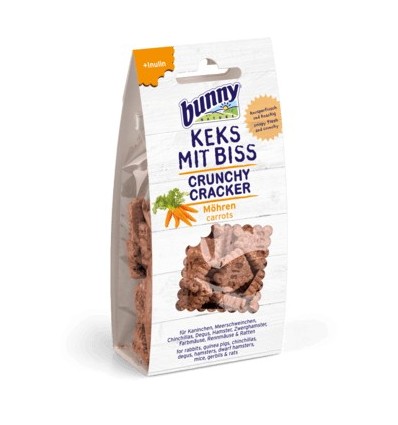 Bunny Nature Snacks Crocantes de Cenoura p/ Coelhos/Roedores 50gr.