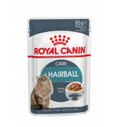 Royal Canin Gatos Hairball Care Húmidos Saquetas 85g x 6 uni.