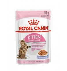 Royal Canin Kitten Sterilised (Jelly), Gatinhos, Húmidos, Alimento