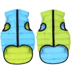 Colete Airyvest Azul/Verde Reversível - Tamanho S35