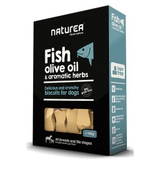 Naturea Snacks p/Cão Peixe, Azeite e Ervas 230G