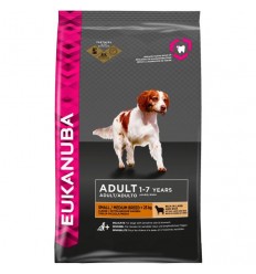 Eukanuba Cão Adult Small e Medium Breed Borrego