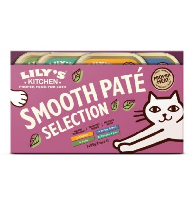 Lily´s Kitchen Gato Húmidos Multipack (Smooth Paté) 8x85gr.