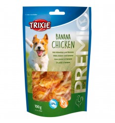 Snacks Trixie Banana Chicken p/ Cão 100gr.