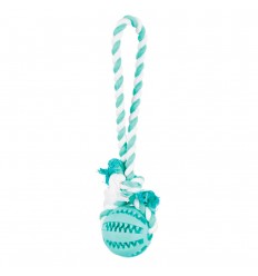 Brinquedo Trixie DentaFun Bola de Borracha com Corda 7cm (TX3299)