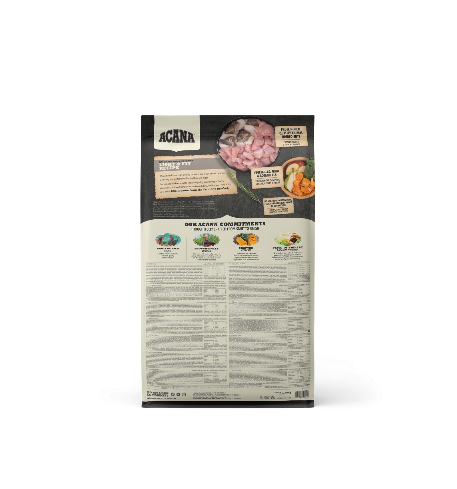 Acana light discount and fit 11kg