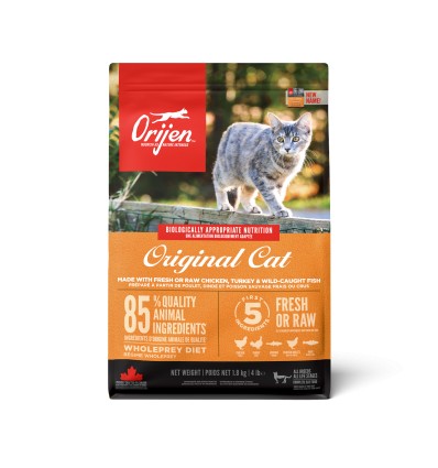 Orijen Cat & Kitten 5,4 kg (também para Furões)