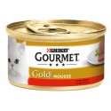 Purina Gourmet Gold Mousse Carne de Vaca - 85gr