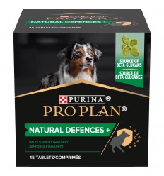 Purina Pro Plan Suplemento Cão Natural Defenses - 45 comp.
