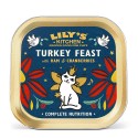 Lily´s Kitchen Natal Gato Húmidos Turkey Feast (Smooth Paté) - 0,85gr