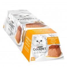 GOURMET Revelations Mousse com Frango e cascata de molho Frango